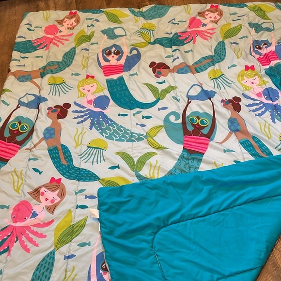 Mermaid‎ Twin Comforter Set - Picture 2 of 4